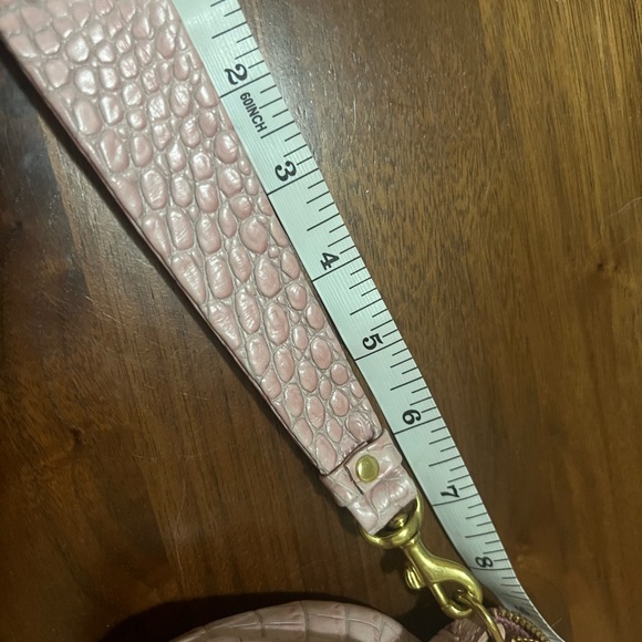 Elegant Pink-Embossed Clutch - Picture 8 of 9